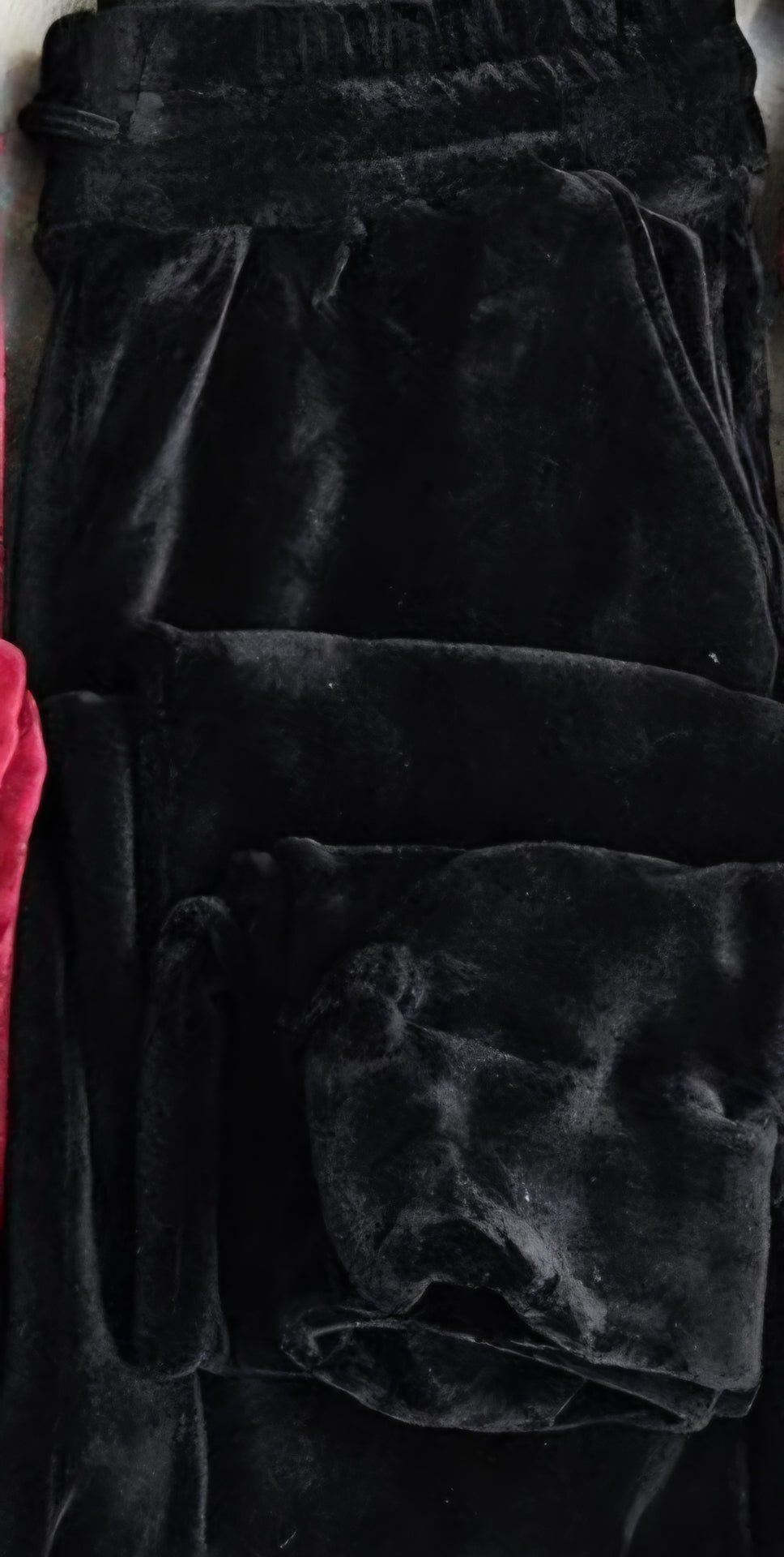 Conjunto Plush de 2 Piezas - Campera Crop y Pantalón Tiro Alto