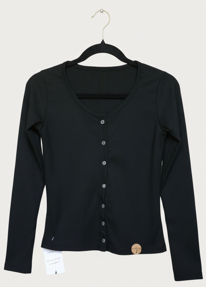 Reme botones manga larga